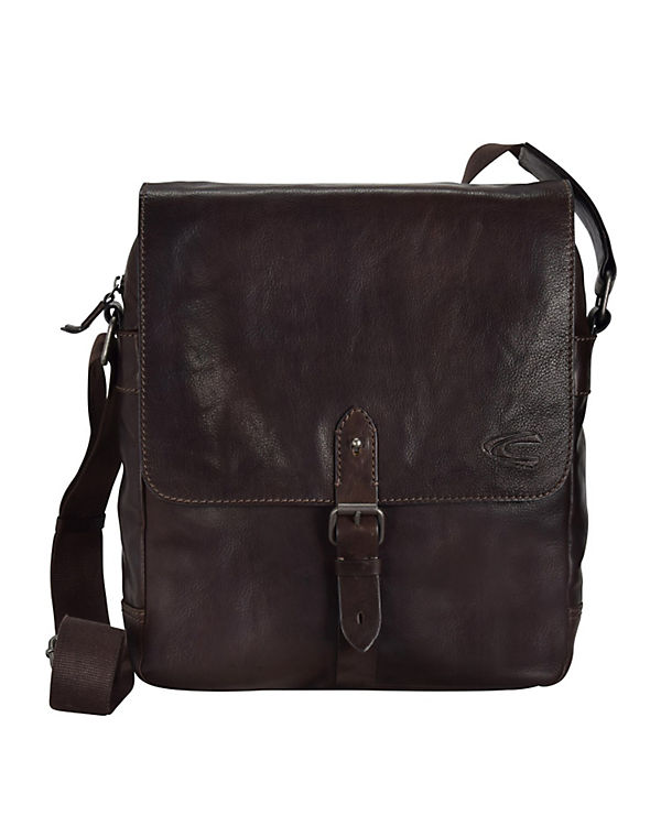 camel active Kansas Umhängetasche Leder 28 cm