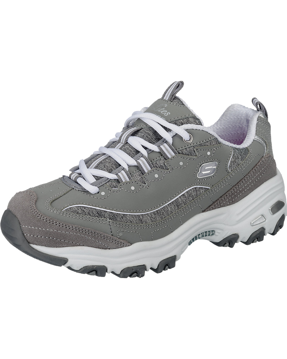 SKECHERS, D'LITES ME TIME Sneakers Low, grau SKECHERS, D'LITES ME TIME Sneakers Low, grau