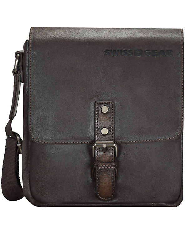 Wenger Swiss Gear Foggy Umhängetasche Leder 22 cm Tabletfach