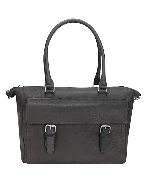 Leonhard Heyden Riga Schultertasche L Leder 36 cm
