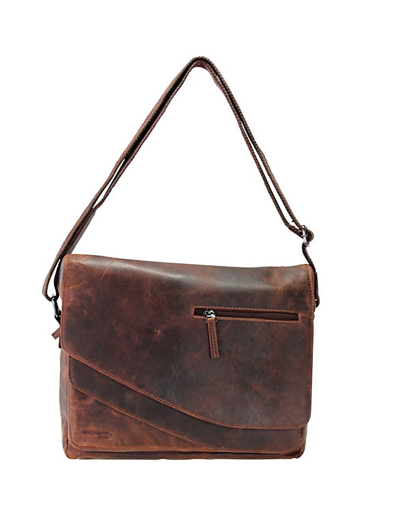 Greenland Montana Umhängetasche Leder 35 cm