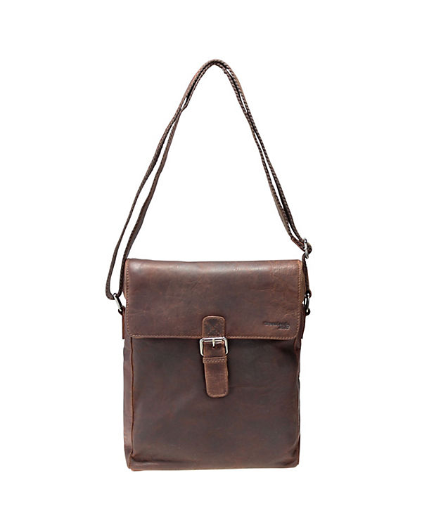 Greenland Montana Umhängetasche Leder 26 cm