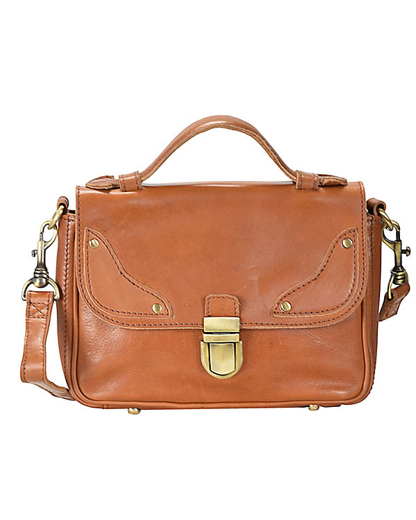 Gräs|chen Retrocharme Fräulein Anni Umhängetasche Leder 25 cm