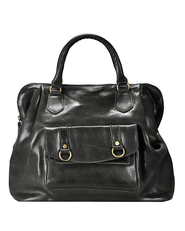 Gräs|chen Retrocharme Fräulein Mara Handtasche Leder 38 cm