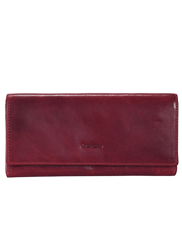 Gräs|chen Retrocharme Minchen Geldbörse Leder 20 cm