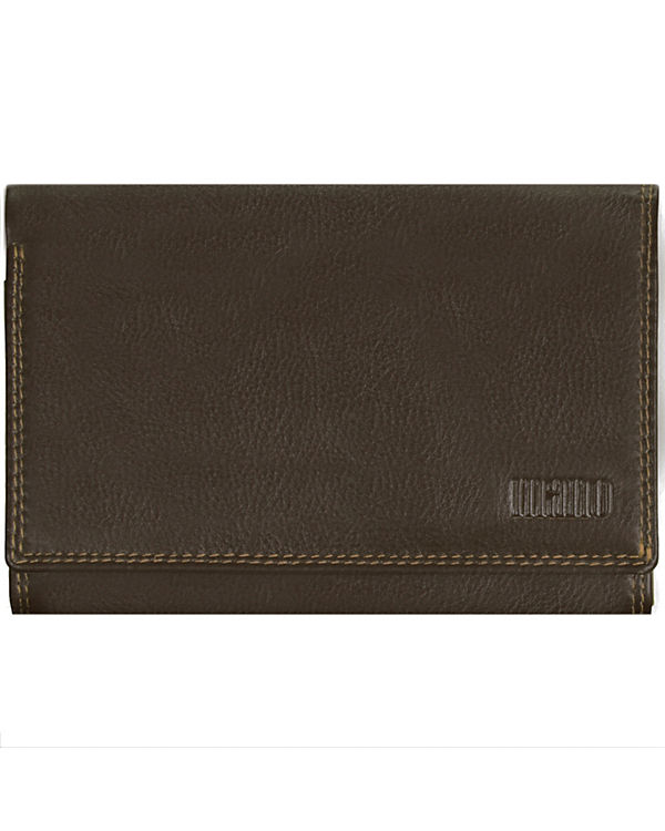 mano Multicolorus Geldbörse Leder 14 cm
