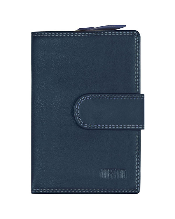 mano Multicolorus Geldbörse Leder 10 cm