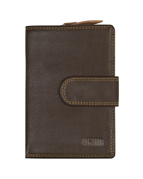 mano Multicolorus Geldbörse Leder 10 cm