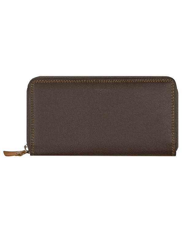 mano Multicolorus Geldbörse Leder 19 cm
