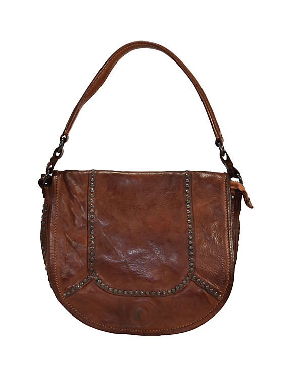Campomaggi Ulivo Schultertasche Leder 26 cm