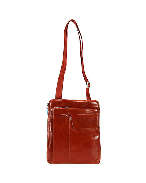 Piquadro Blue Square Umhängetasche Leder 25 cm