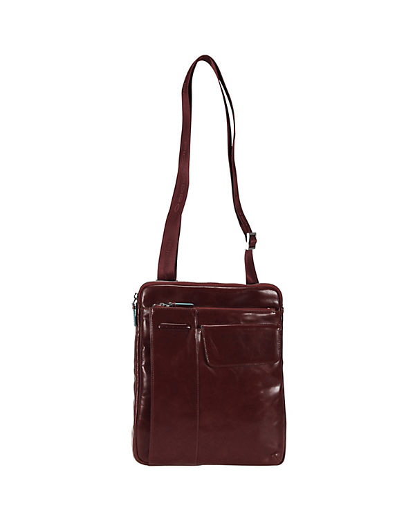 Piquadro Blue Square Umhängetasche Leder 25 cm