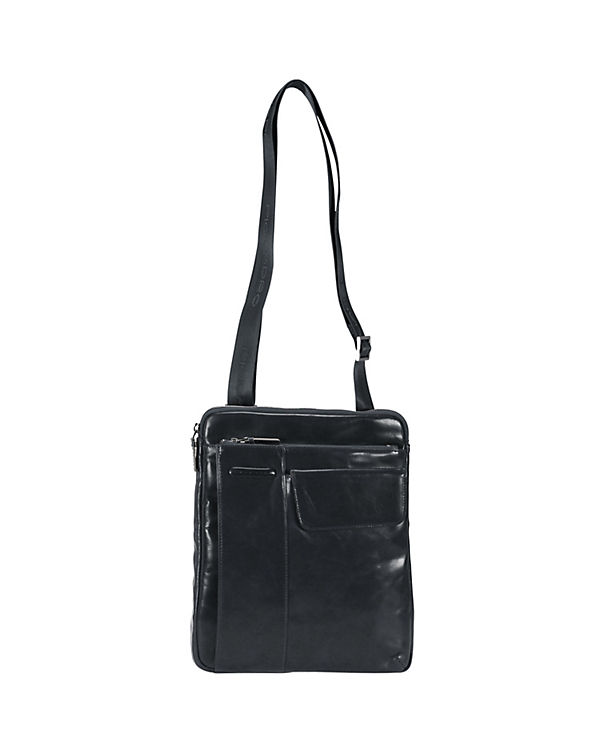 Piquadro Blue Square Umhängetasche Leder 25 cm