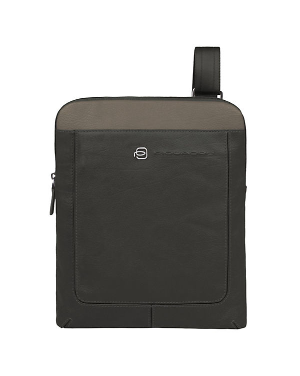 Piquadro Vibe Umhängetasche Leder 22 cm