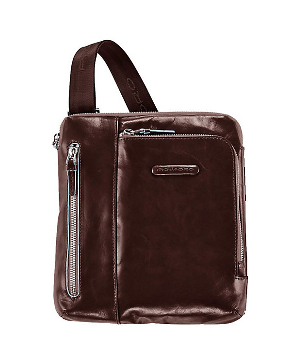 Piquadro Blue Square Umhängetasche Leder 21 cm