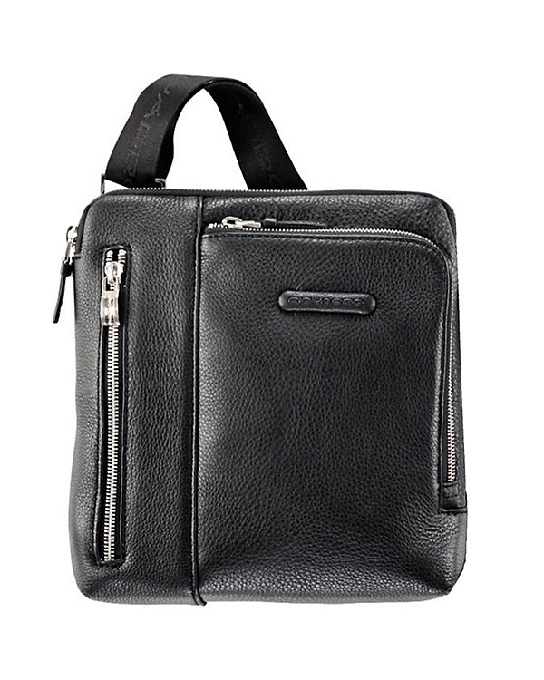 Piquadro Modus Umhängetasche Leder 21 cm