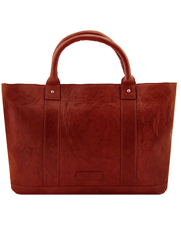 Plevier 600er Serie Henkeltasche Leder 41 cm Laptopfach