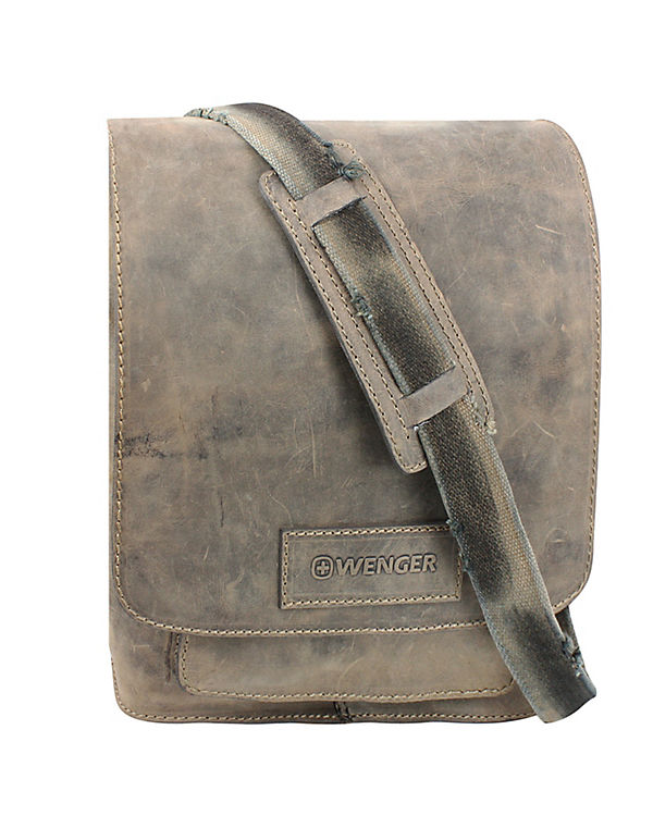 Wenger Stonehide Umhängetasche Leder 31 cm