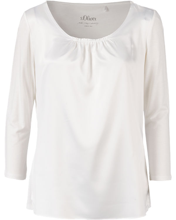 3/4-Arm-Blusenshirt