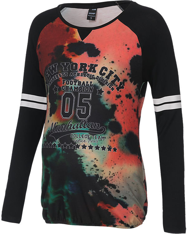 Umstandslangarmshirt AOP NYC