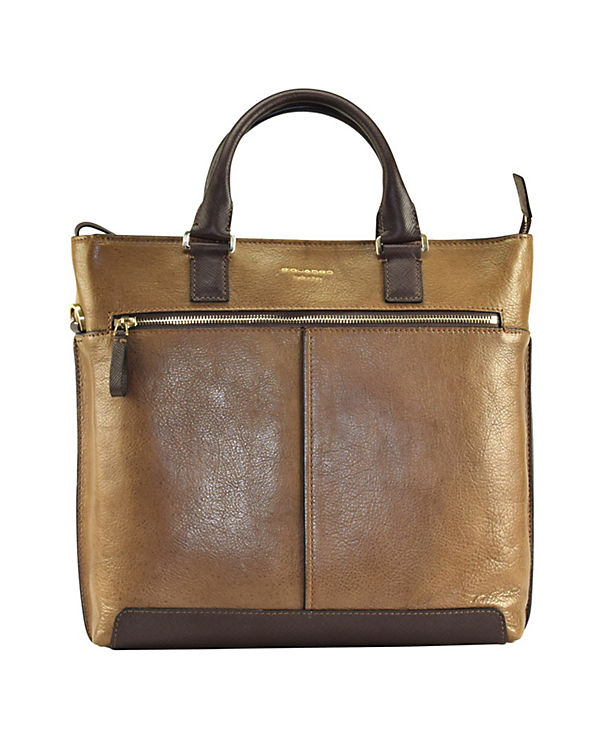 Piquadro Archimede Shopper Tasche Leder 41 cm