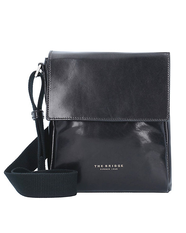 The Bridge Sfoderata Luxe Uomo Umhängetasche Leder 22 cm