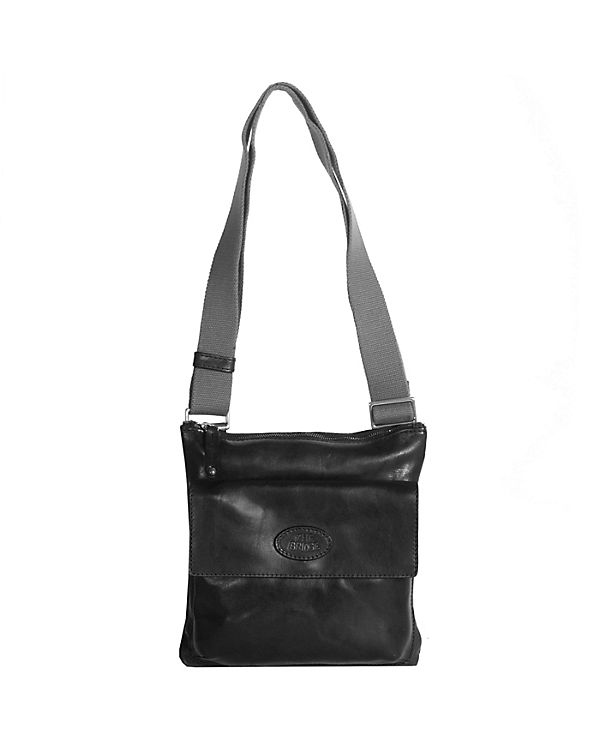 The Bridge Sfoderata Luxe Uomo Umhängetasche Leder 26 cm