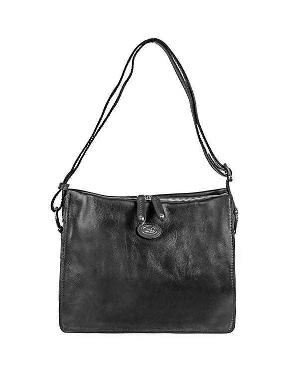 The Bridge Saddlery Donna Umhängetasche Leder 33 cm