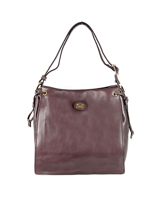 The Bridge Saddlery Donna Schultertasche Umhängetasche Leder 28 cm