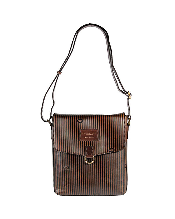 The Bridge Heritage Luxe Uomo Umhängetasche Leder 26 cm Tabletfach