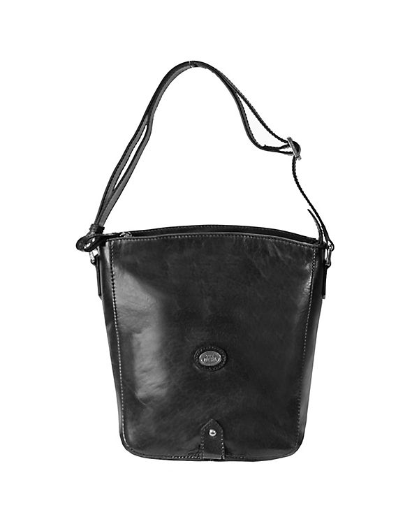 The Bridge Basic Umhängetasche Leder 28 cm