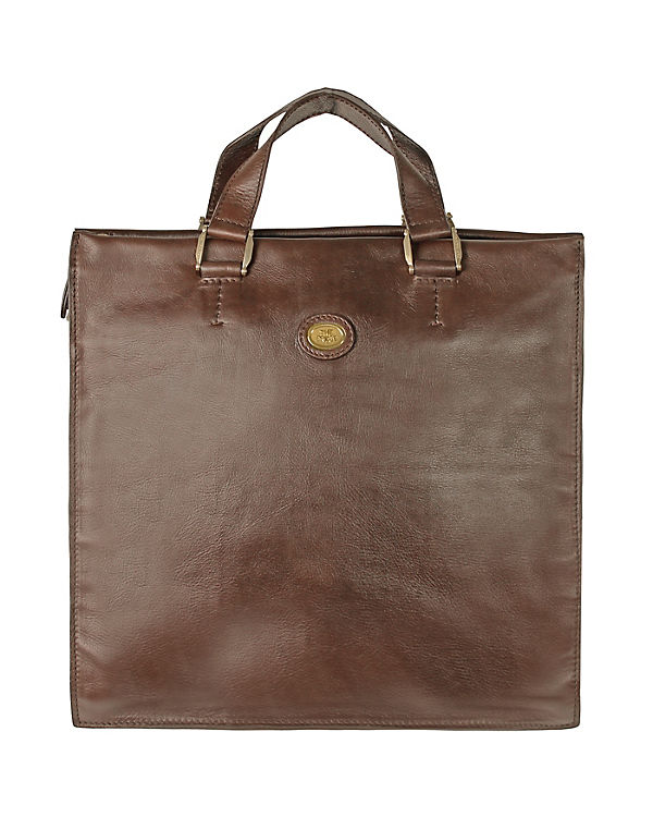 The Bridge Saddlery Uomo Henkeltasche Shopper Leder 38 cm Laptopfach