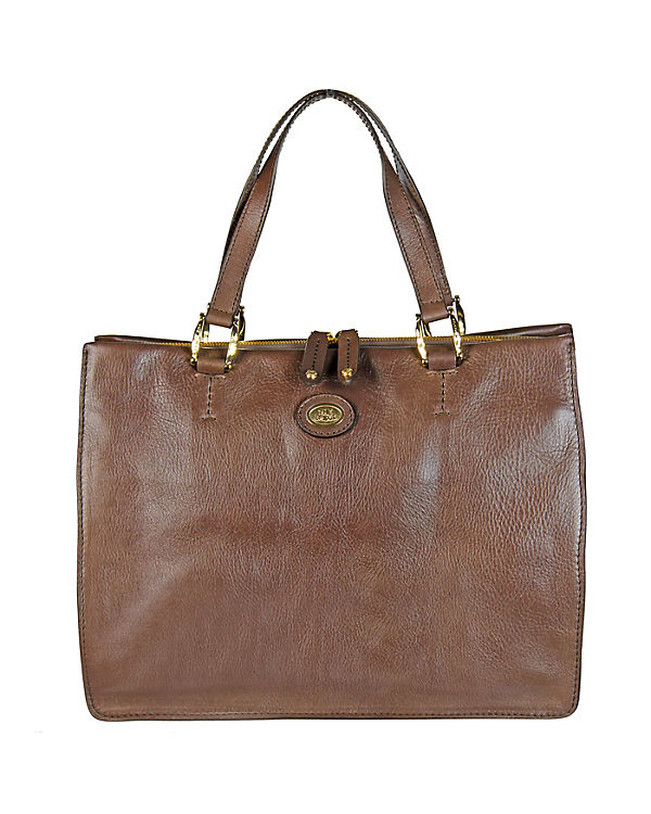 The Bridge Saddlery Donna Henkeltasche Handtasche Leder 35 cm