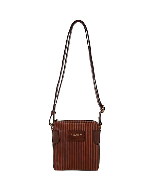 The Bridge Heritage Luxe Uomo Umhängetasche Leder 16 cm