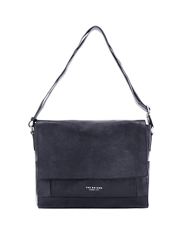 The Bridge Artisan Uomo Umhängetasche Messenger Leder 36 cm Laptopfach