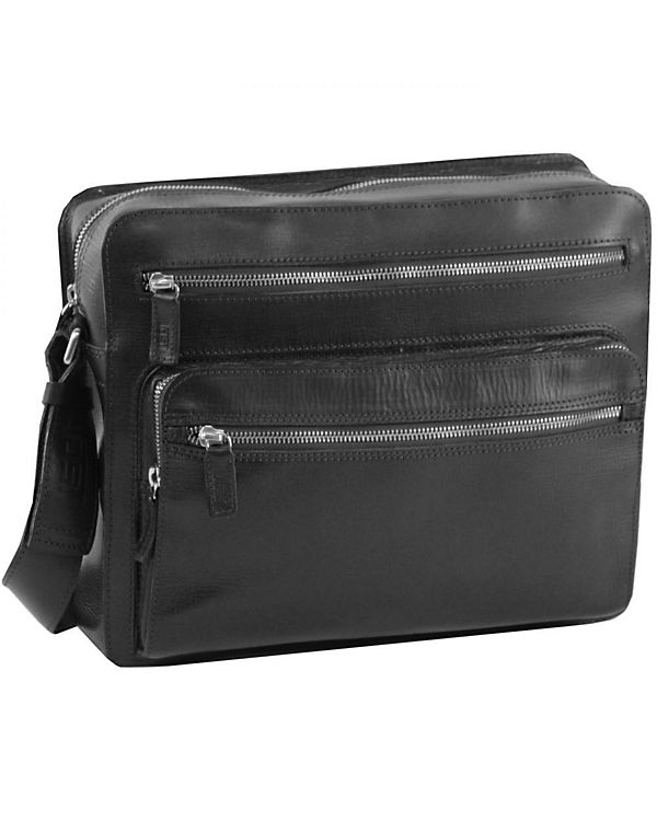 Jost Bern Schultertasche L Leder 26 cm