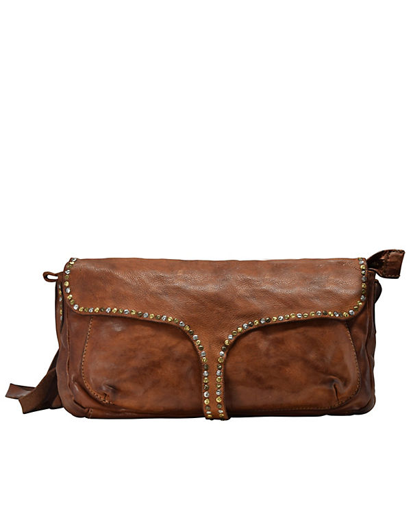Campomaggi London Umhängetasche Leder 33 cm