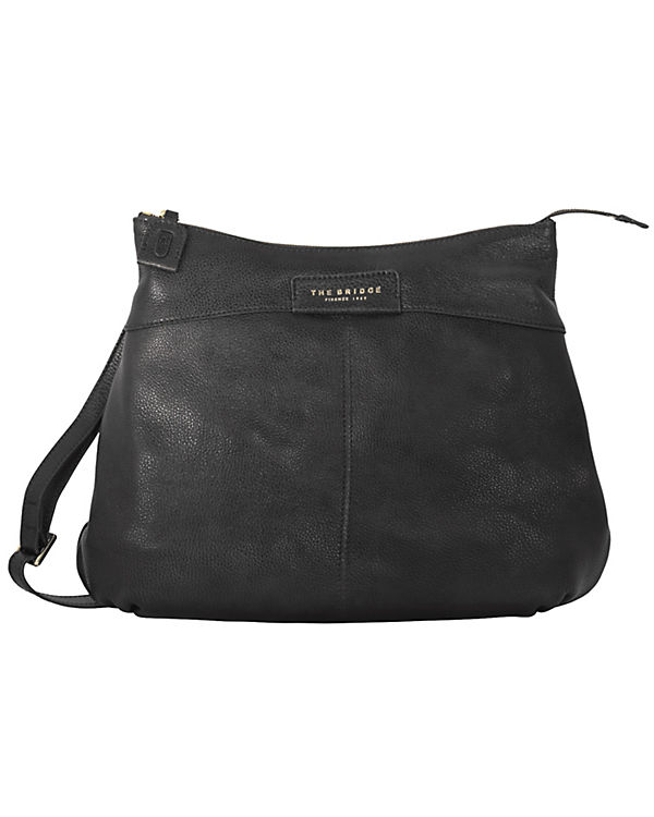 The Bridge Sfoderata Soft Donna Umhängetasche Leder 46 cm