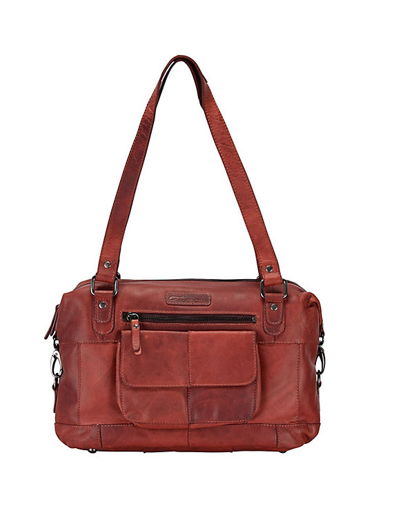 cocoono Classic Schultertasche Leder 35 cm