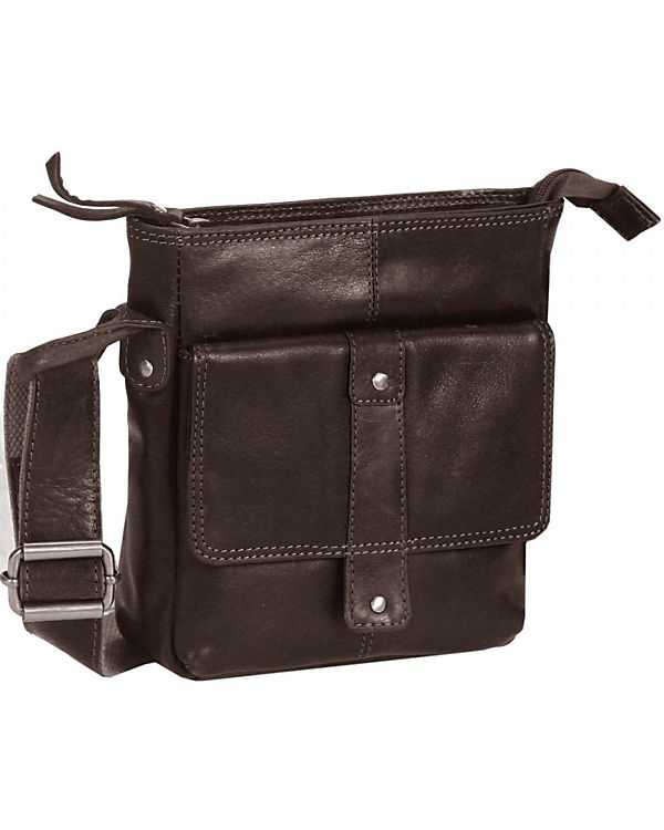 GreenLand NATURE Lima Umhängetasche S Leder 17 cm