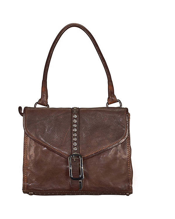 Campomaggi Ulivo Schultertasche Leder 27 cm