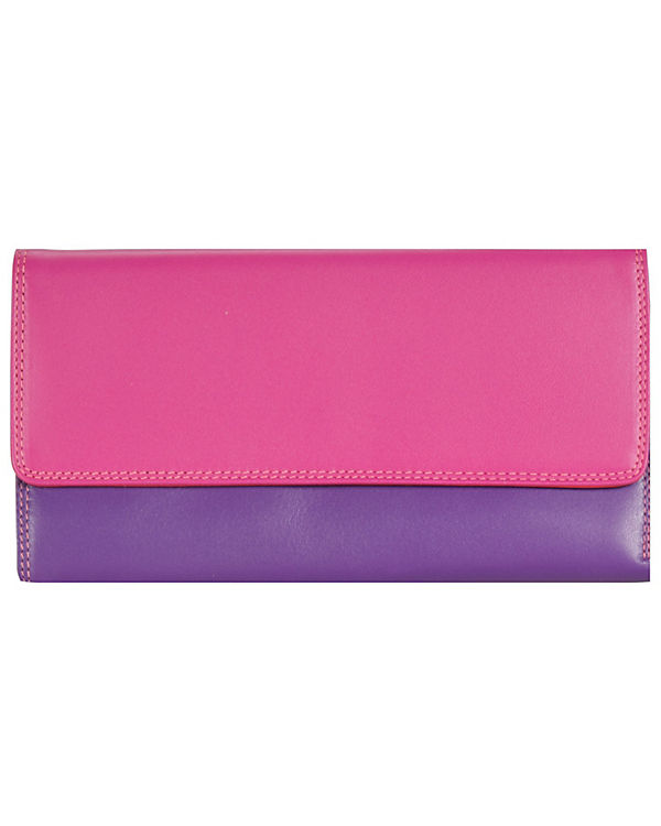 Mywalit Tri-fold Zip Wallet Geldbörse Leder 17 cm