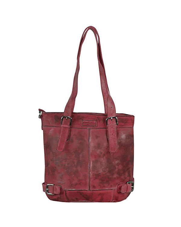 Greenland Femi & Nine Color Shopper Tasche Leder 37 cm