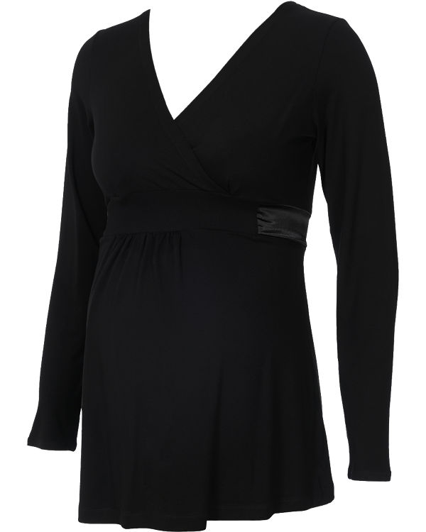Stilllangarmshirt Antonia , schwarz