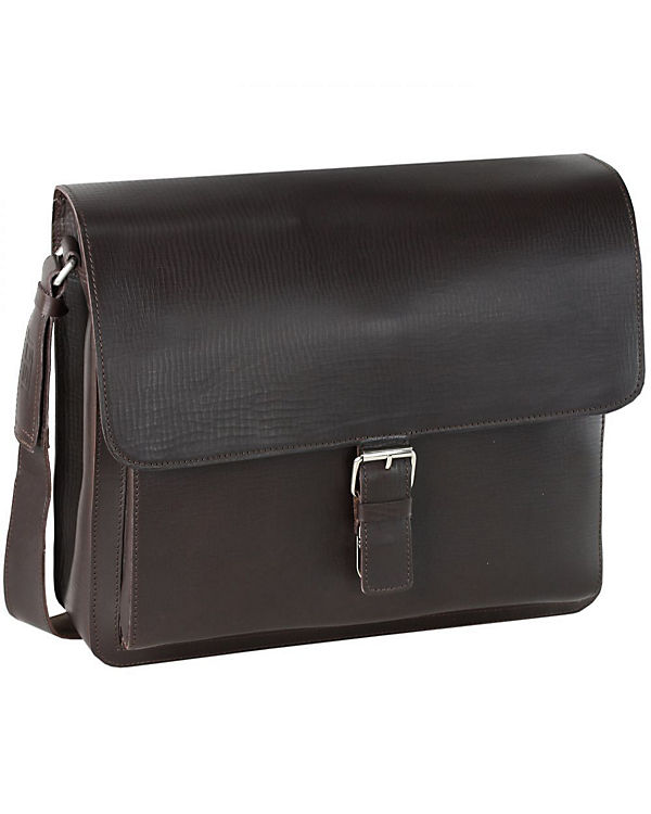 Jost Bern Schultertasche M Leder 23 cm
