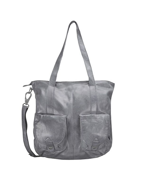 Greenburry Stainwashed Shopper Tasche Leder 35 cm