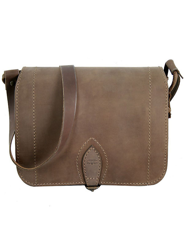 Mika Lederwaren Umhängetasche Leder 32 cm