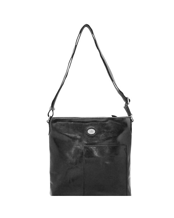 The Bridge Bureau Umhängetasche Leder 30 cm Laptopfach