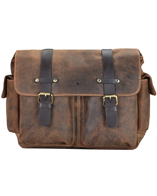 Greenburry Vintage Messenger Leder 38 cm