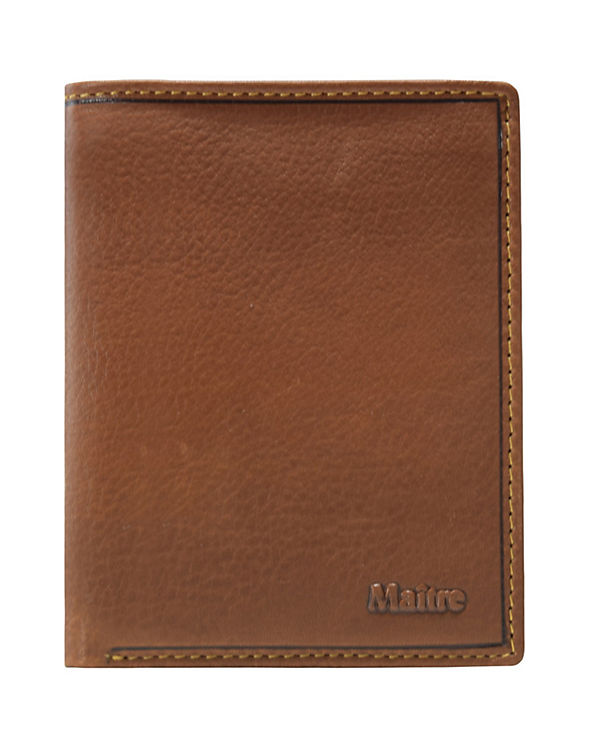 Maître Dario Aribert Wallet V9 Geldbörse Leder 10 cm